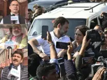 Denied constitutional right, says Rahul after being stopped by cops; slugfest over Sambhal visit 