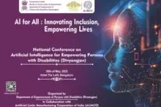 DEPwD to organise conference on utilising AI for empowering disabled