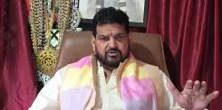 बृजभूषण शरण सिंह का नेहा बोरा पर हमला: 'देश में अराजकता फैलाने की साजिश'