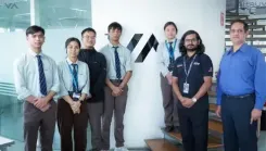 How did Assam celebrate the launch of 'Lachit-1' satellite despite setbacks?