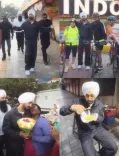 Diljit Dosanjh enjoys Indori Poha, advises followers to wake up early
 and cycle