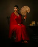 Dimple Hayathi's fierce avatar as Mandaram unveiled in Sharwanand's 'Bhogi'