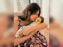Divyanka Tripathi brings 5-month-old twins to set of Pati Patni Aur Panga