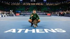 Djokovic wins 101st title in Athens but withdraws from ATP Finals due to injury