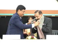Dr. Jitendra Singh felicitated by Meghalaya CM Conrad Sangma