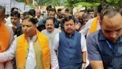 Dr. Jitendra Singh joins BJP chief at Mookerjee birth anniversary in Jammu