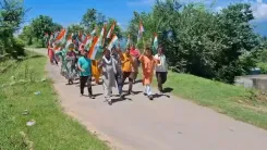 Dr. Jitendra Singh leads Tiranga Rally in Udhampur's Ramnagar seat