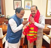 Dr. Jitendra Singh, Odisha Minister chart Rare Earth, BioE3 plan