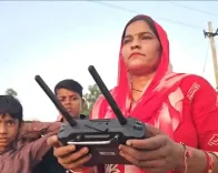 ड्रोन दीदी योजना: नूंह की लक्ष्मी ने ड्रोन से कमाए ₹75,000, 8-10 गाँवों में बनी 'ड्रोन दीदी'