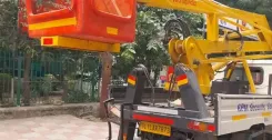 Sarita Vihar dumper collision kills 4 CCTV workers in south Delhi