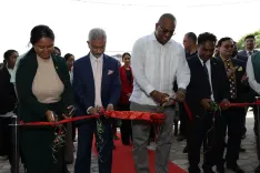 Jaishankar hands over India-funded fruit processing facility in Suriname
