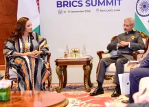 Jaishankar meets Nigeria, Cuba FMs at BRICS Summit in New Delhi