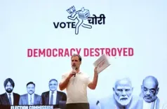 ईसीआई ने 'वोट चोरी' के सबूत को किया खारिज, 'लोगों को गुमराह कर रहे राहुल गांधी' 