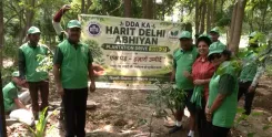 Ek Ped Maa Ke Naam: DDA plants 55 saplings at Haus Khas park in Delhi
