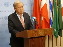 End hostilities now, Guterres demands on anniversary of ‘dark day’ of Hamas attack on Israel