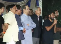 Uddhav Thackeray at Jantar Mantar: 'Entire govt must be replaced'