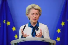 EU chief Ursula von der Leyen survives no-confidence votes 