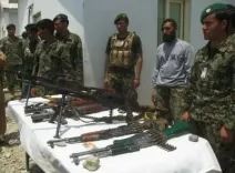 What Explosive Devices Were Found in Afghanistan's Kapisa Province?