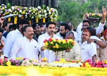 How Did Family Members Commemorate NTR on His Death Anniversary?