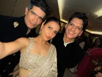Did Fatima Sana Shaikh Thank Manish Malhotra for a Memorable Diwali Gathering?