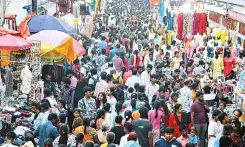 Is the festive shopping frenzy in Chennai unstoppable, even in the rain?