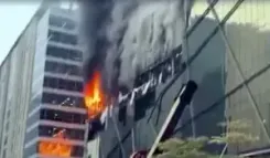 Fire breaks out in high-rise building in Hyderabad’s IT hub
