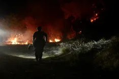 Firefighting helicopter crashes near Richfield, Utah battling Widemouth 2 wildfire