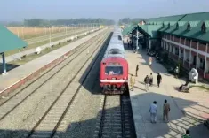 Has the First Automobile Freight Train Successfully Arrived in Kashmir?