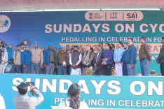 How Did Fit India Sundays on Cycle Celebrate India's CWG 2030 Hosting Rights?