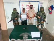 Heroin worth ₹5.8 crore, US-made pistol seized in Manipur, Mizoram ops