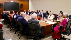 What Did the FM Discuss with the US Delegation?