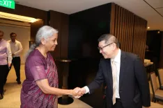 FM Sitharaman meets top CEOs in Singapore, pitches India's growth story