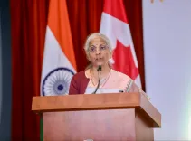 Sitharaman courts Canadian investors for India's banking, fintech and rare earths push