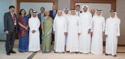 FM Sitharaman in Doha urges Qatar businesses to deepen India trade ties