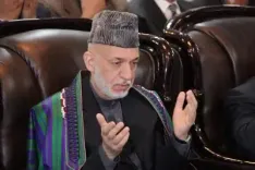Former Afghanistan President Karzai condemns Pakistan's airstrikes on Kabul, Paktita