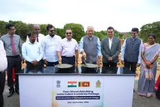 India-funded bridges in Sri Lanka: Foundation stone laid for first of 13