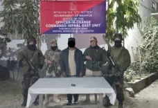 Have Four Hardcore Militants Been Arrested in Manipur?