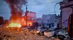 Four people killed in Russia's strikes on Ukraine: Zelensky 