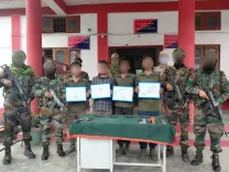 4 ULFA-I cadres surrender to Assam Rifles in Arunachal's Longding district