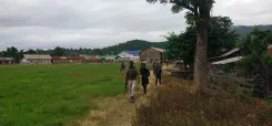 Houses torched in Imphal West as Manipur tension flares, security halts mob of 600