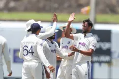 मानव सुथार के 6 विकेट से भारत ने गाले टेस्ट में श्रीलंका को 165 रन से रौंदा, सीरीज में 1-0 की बढ़त
