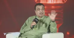 Gadkari at Viksit Bharat Conclave, Maharashtra Gaurav Book Launch