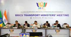 Gadkari Delivers Opening Address at 3rd BRICS Transport Ministers' Meeting in Nagpur