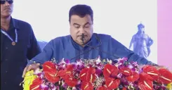 Gadkari inaugurates PM e-Bus Seva, Sugam Parivahan in Bhopal