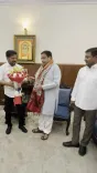 Gadkari meets Telangana CM Revanth Reddy in New Delhi