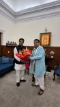 Gadkari Reviews Tripura Highway Projects With CM Manik Saha