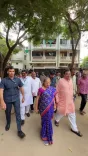 Gadkari votes in Nagpur Graduates' Council seat election