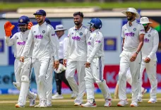गाले टेस्ट तीसरा दिन: भारत का दबदबा, श्रीलंका लंच तक 5 विकेट पर 99 रन; फॉलोऑन का खतरा