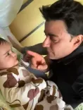 Is Gautam Rode Enjoying a Playful Tussle with His Daughter?