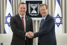 गाजा पीस प्लान के दूसरे चरण पर घोषणाएं ‘जल्द’: इजरायल में बोले अमेरिकी राजदूत 